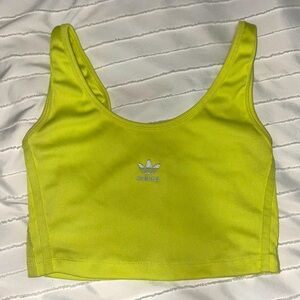 Adidas Lime Green Tank Top